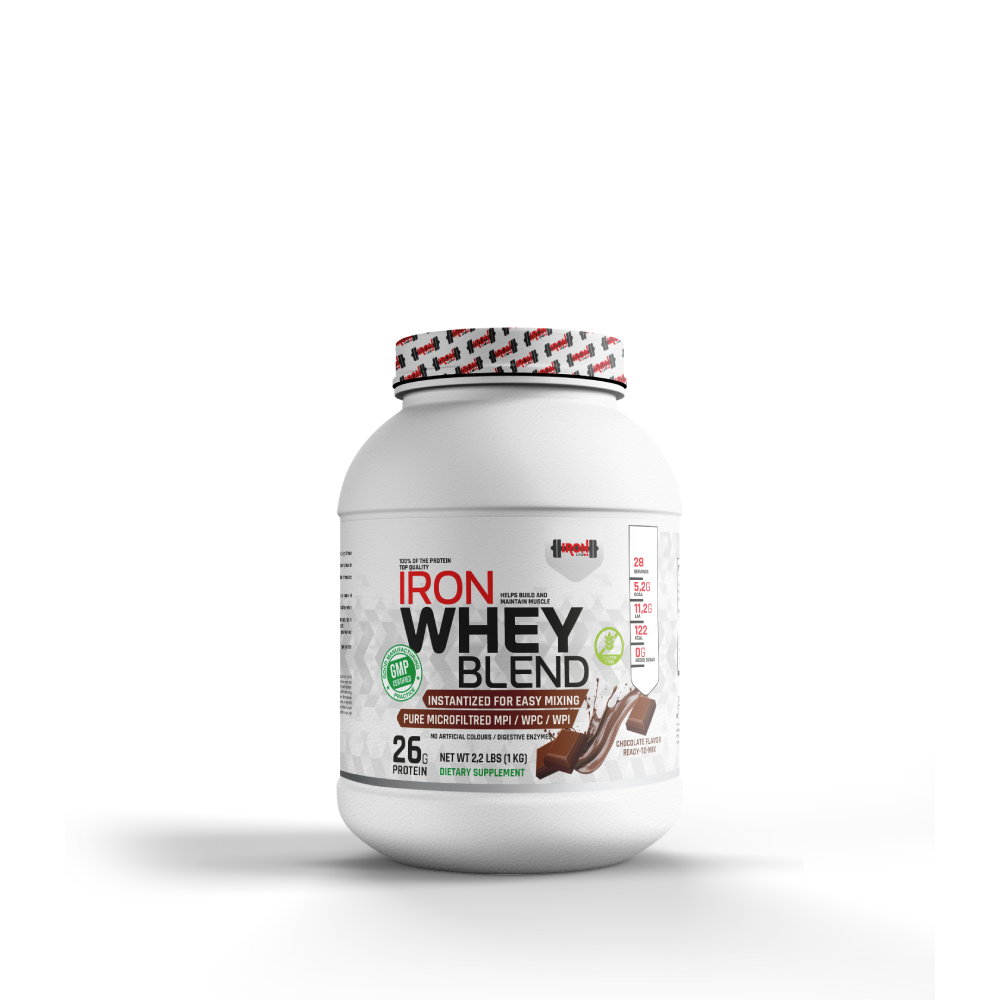 Iron Whey Blend 1KG - Goût Chocolat