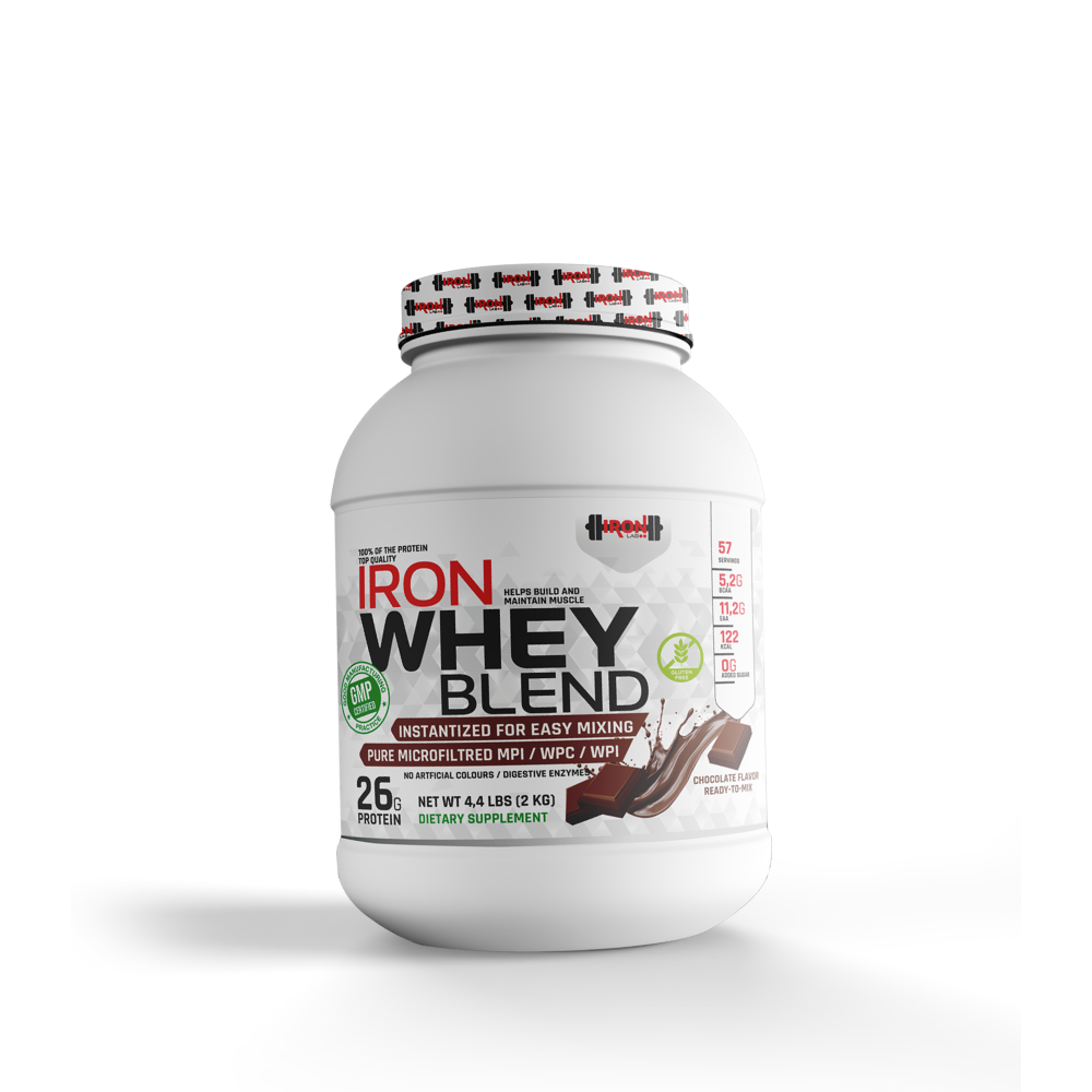 Iron Whey Blend 2KG - Goût Chocolat