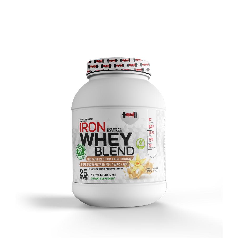 Iron Whey Blend 2KG - Goût Vanille